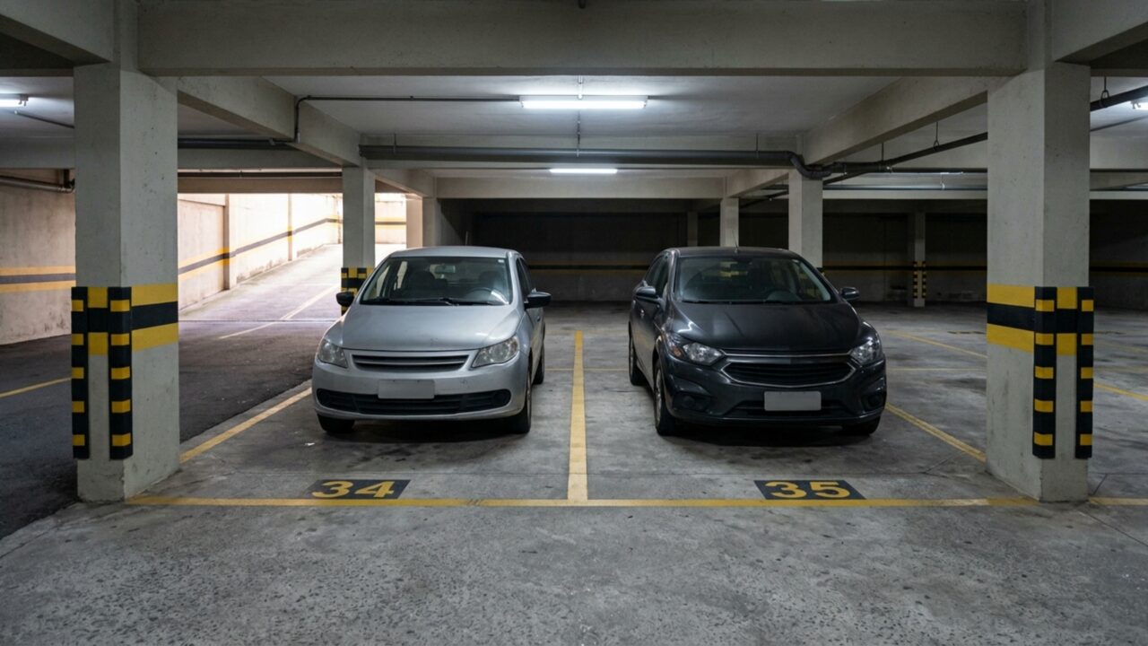 Homem compra apartamento com duas vagas de garagem e meses depois descobre que uma delas pertence oficialmente a outro imóvel