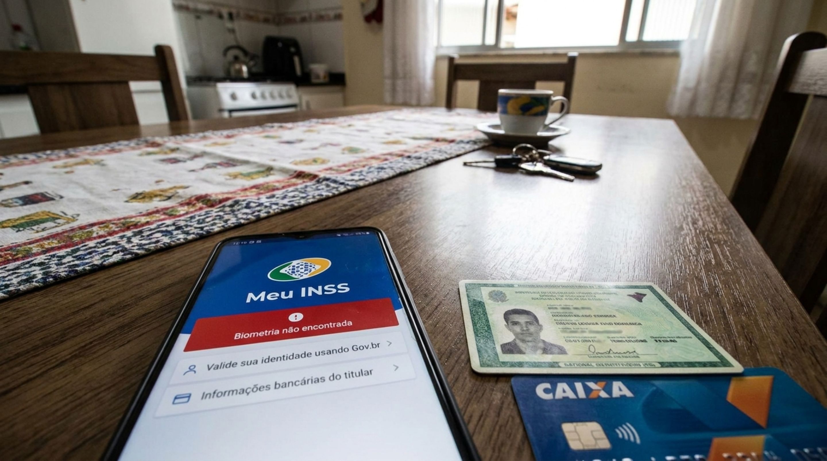 Aposentado tenta desbloquear consignado no Meu INSS, sistema não encontra sua biometria e beneficiário descobre nova forma de validar o acesso em 2026 - QTU Questões do Universo