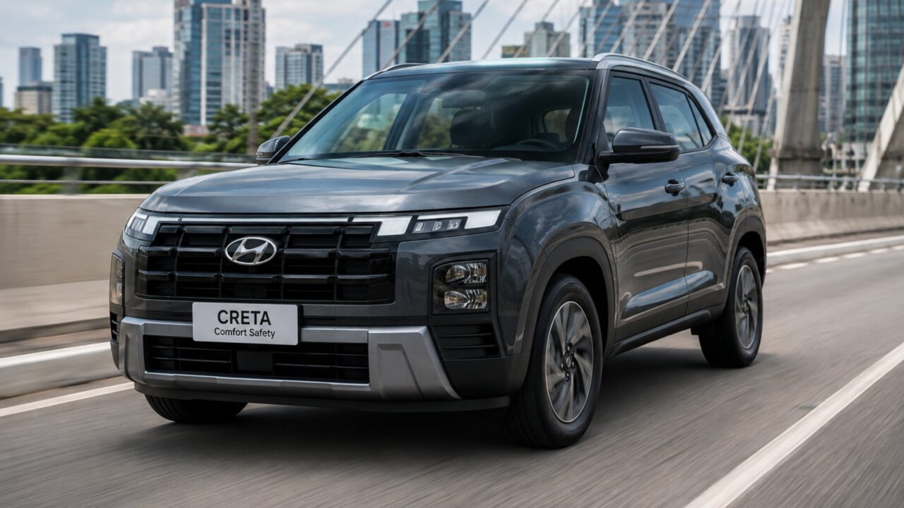 Versão de entrada de R$ 151.790 traz turbo de 120 cv, frenagem autônoma, centralização em faixa e porta-malas de 422 litros