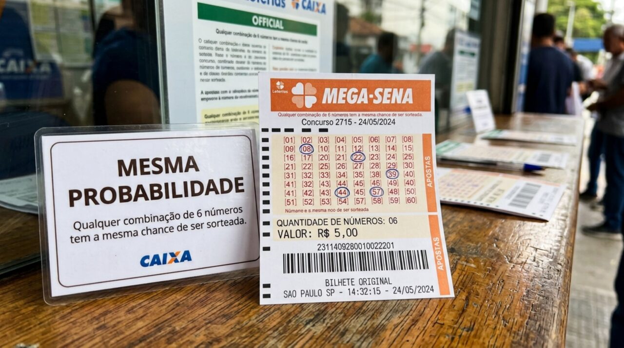 A psicologia explica por que pessoas que equilibram números pares e ímpares na Mega-Sena sentem que fizeram uma aposta mais inteligente, mesmo que o volante não consiga prever o sorteio
