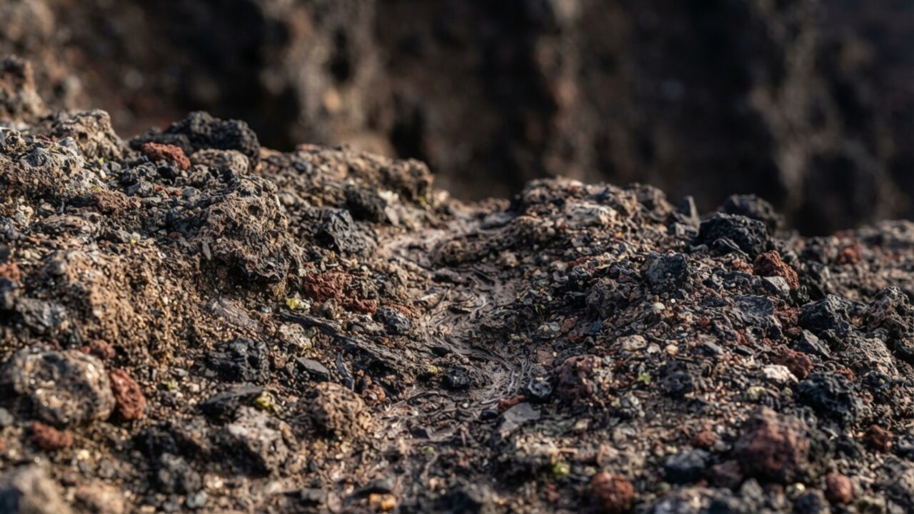 O que parece uma cratera de vulcão é na verdade um vale escavado por água e deslizamentos a mais de 3 mil metros de altitude