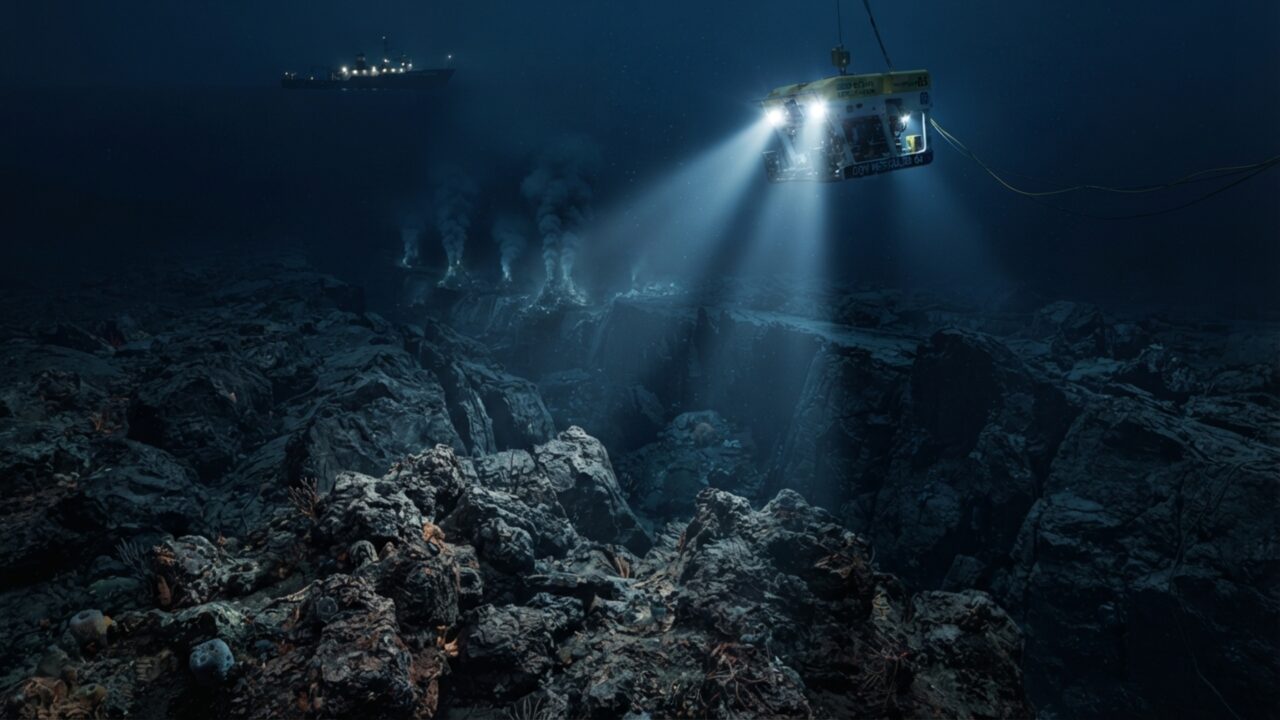 Há regiões do fundo do oceano onde a própria crosta terrestre está sendo criada agora, enquanto duas placas se afastam e magma ocupa o espaço deixado entre elas