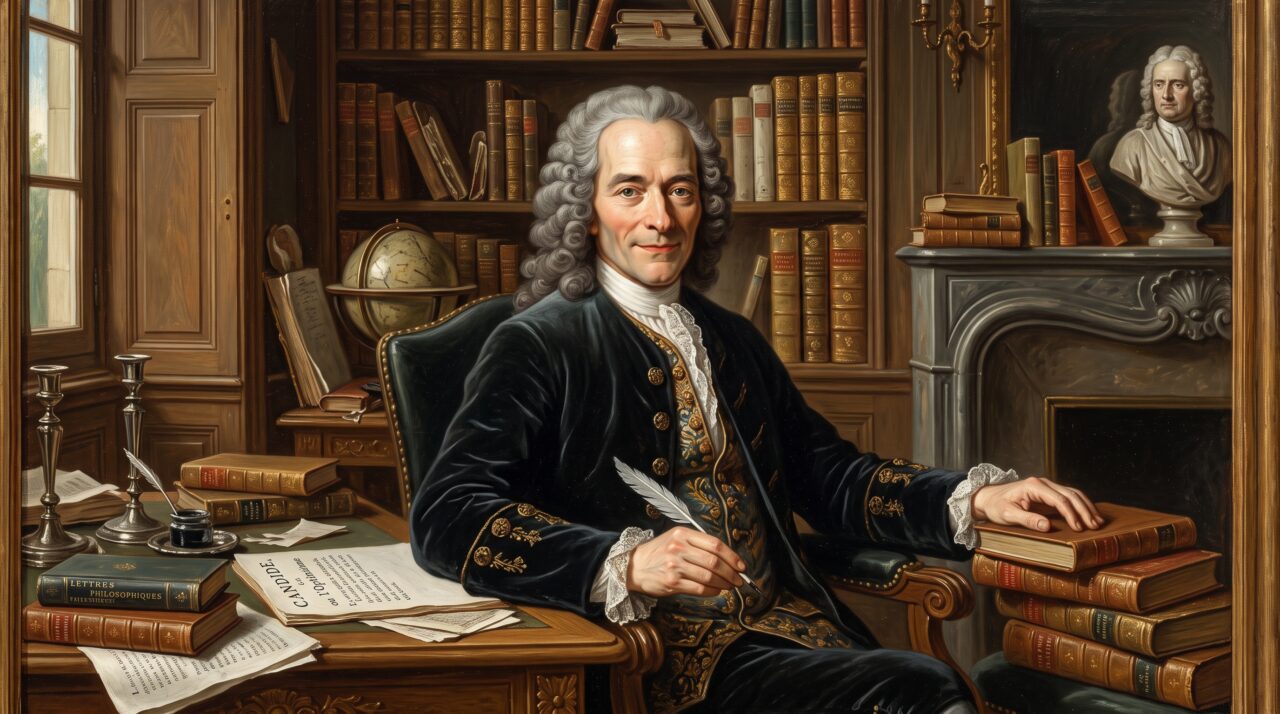 A frase de Voltaire sobre apreciação e o ato de reconhecer as qualidades das outras pessoas.