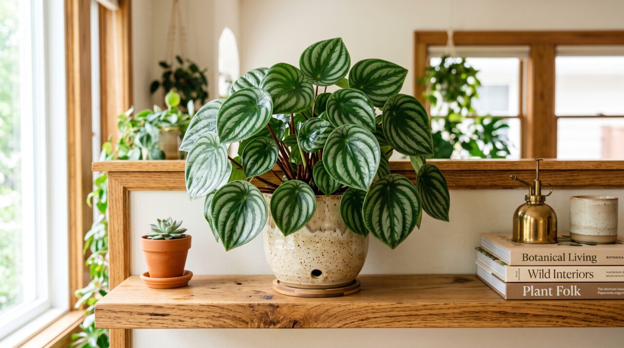 A planta exótica de folhas redondas que atrai boas energias: como cultivar a Peperômia-melancia em vasos e dar um toque moderno e alegre à sua estante