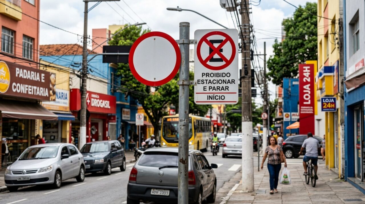 Placa de trânsito em branco: o que significa a placa com o fundo branco e borda vermelha?