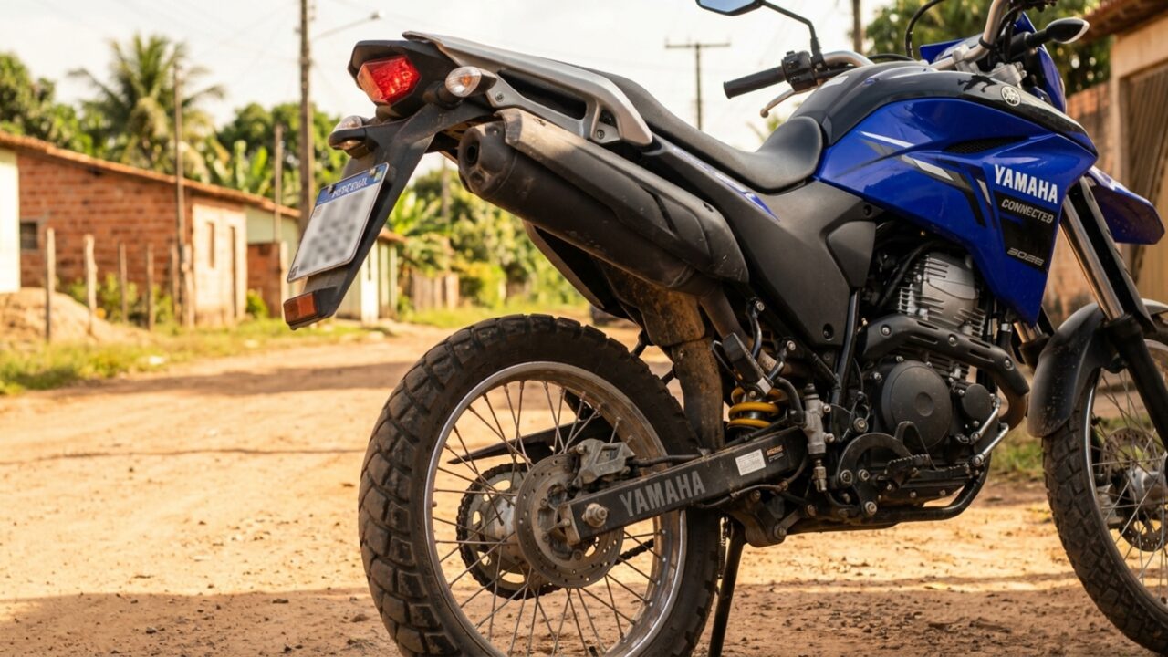 Suspensão dianteira com 220 mm de curso e motor de 20,9 cv fazem desta trail de R$ 29.290 uma opção para cidade e terra