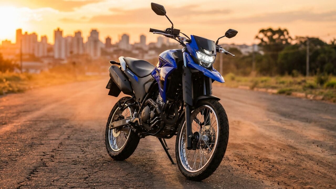 Suspensão dianteira com 220 mm de curso e motor de 20,9 cv fazem desta trail de R$ 29.290 uma opção para cidade e terra