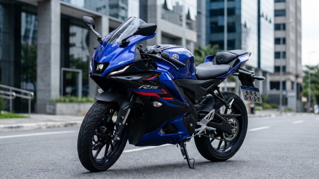 Esportiva de R$ 23.590 entrega 18,8 cv, câmbio de seis marchas, tanque de 11 litros e freios ABS nas duas rodas