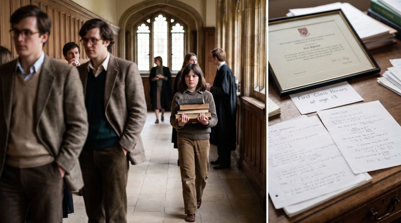 Garota de 10 anos ficou em primeiro lugar entre 530 candidatos num exame de matemática de Oxford, entrou na universidade aos 12 e terminou o curso aos 13