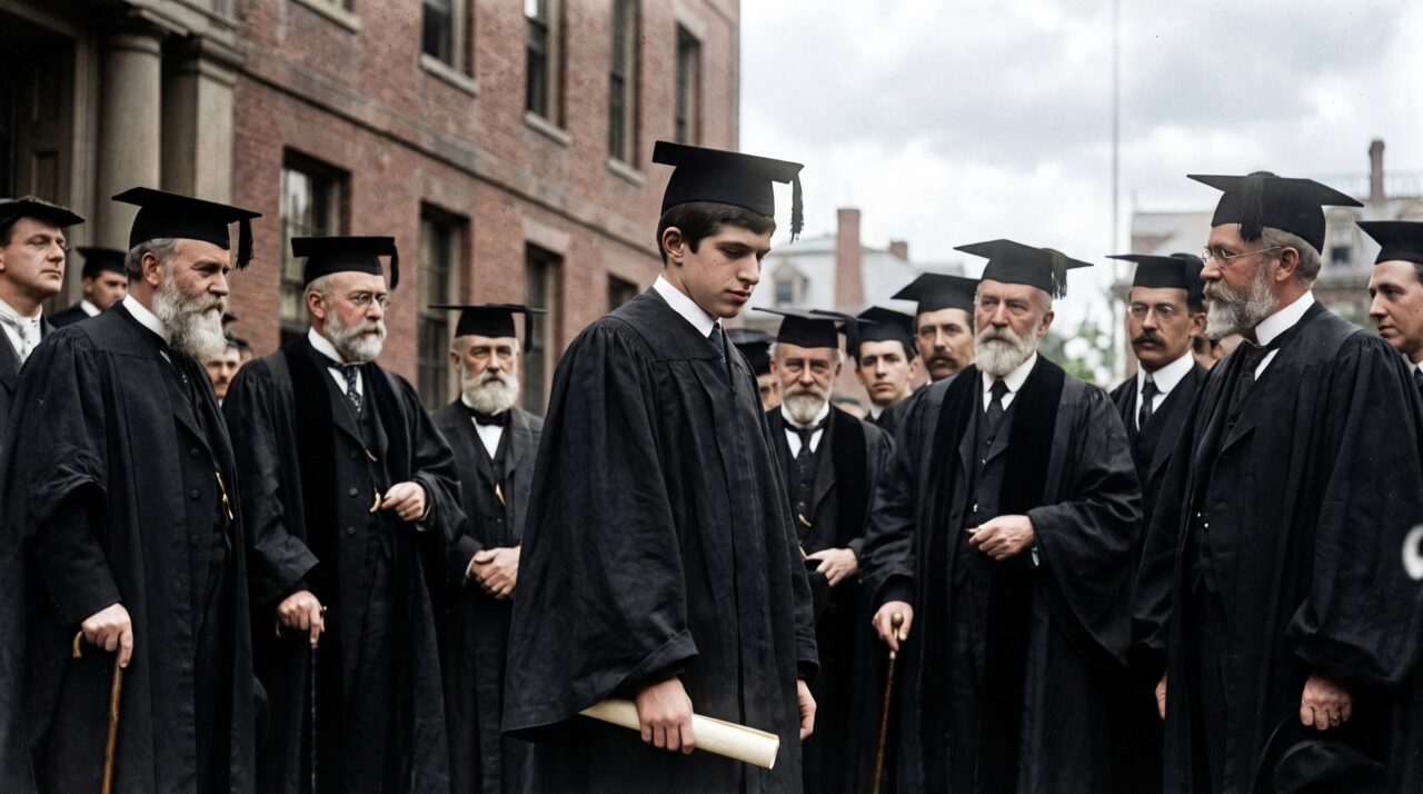 Garoto de 11 anos entrou em Harvard em 1909 e, no primeiro ano, deu uma palestra de duas horas sobre matemática; aos 16 William Sidis já havia terminado a graduação