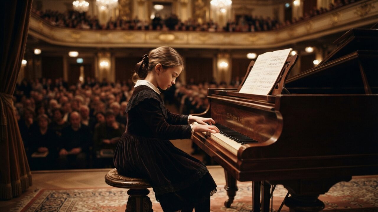 Menina de 9 anos subiu ao palco do Gewandhaus de Leipzig em 1828, começou a compor no mesmo período e ainda criança iniciou a carreira que faria Clara Schumann viajar pela Europa