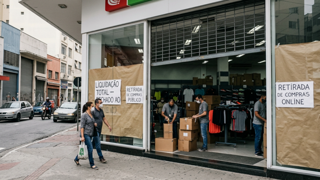 Depois de mais de 130 anos, rede de artigos esportivos fecha 134 lojas e 3.600 trabalhadores encaram a despedida