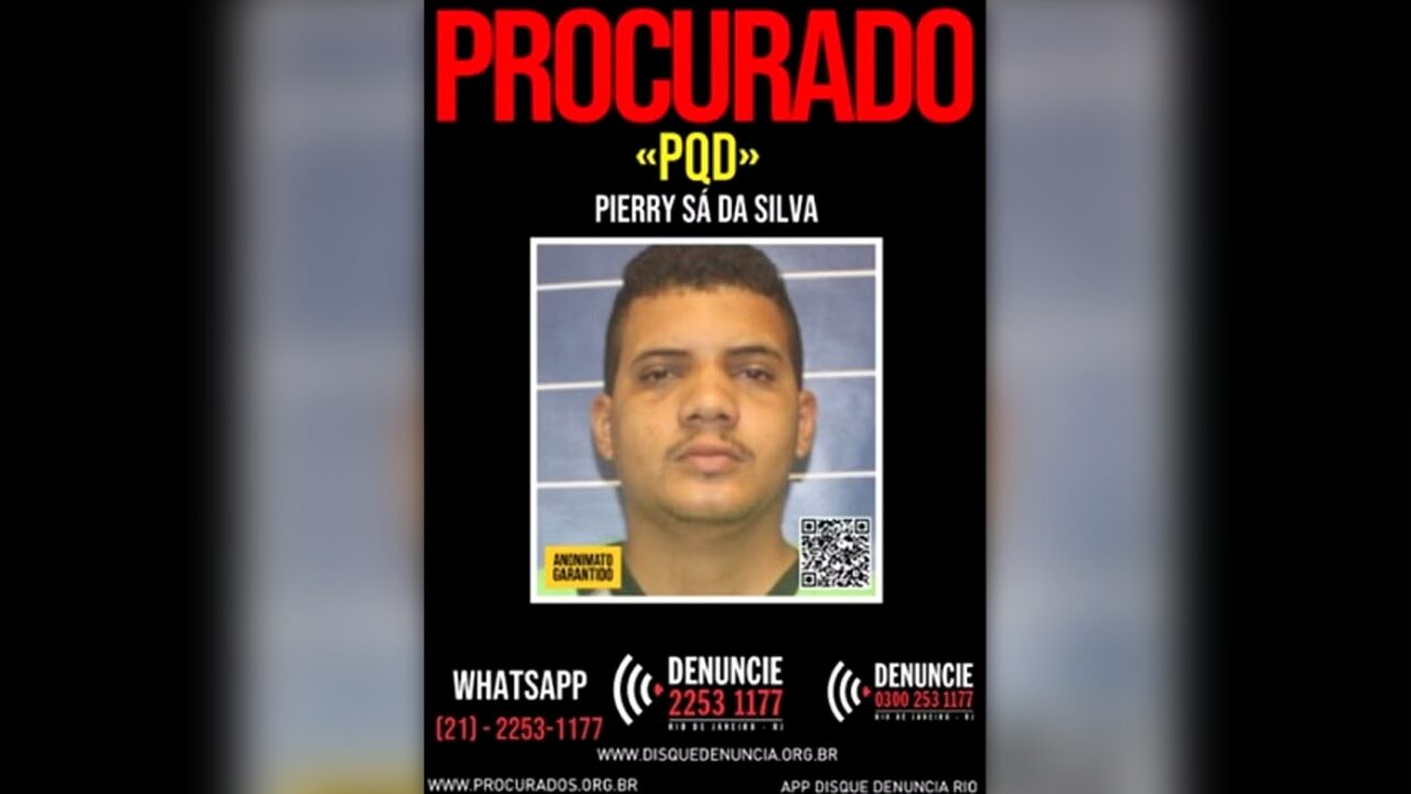 Líder do CV morre em confronto com policiais no Rio de Janeiro