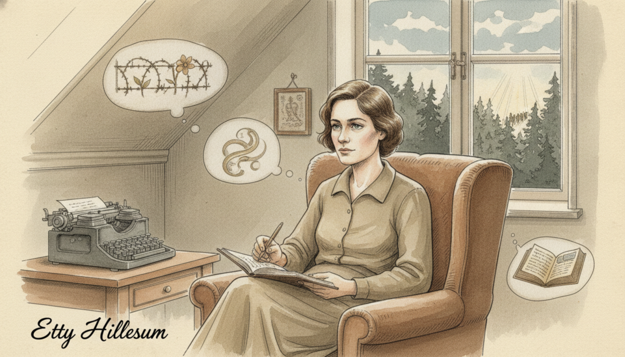 Etty Hillesum: “Gostaria de ser um bálsamo para muitas feridas”. A última frase do diário de uma jovem judia antes da deportação
