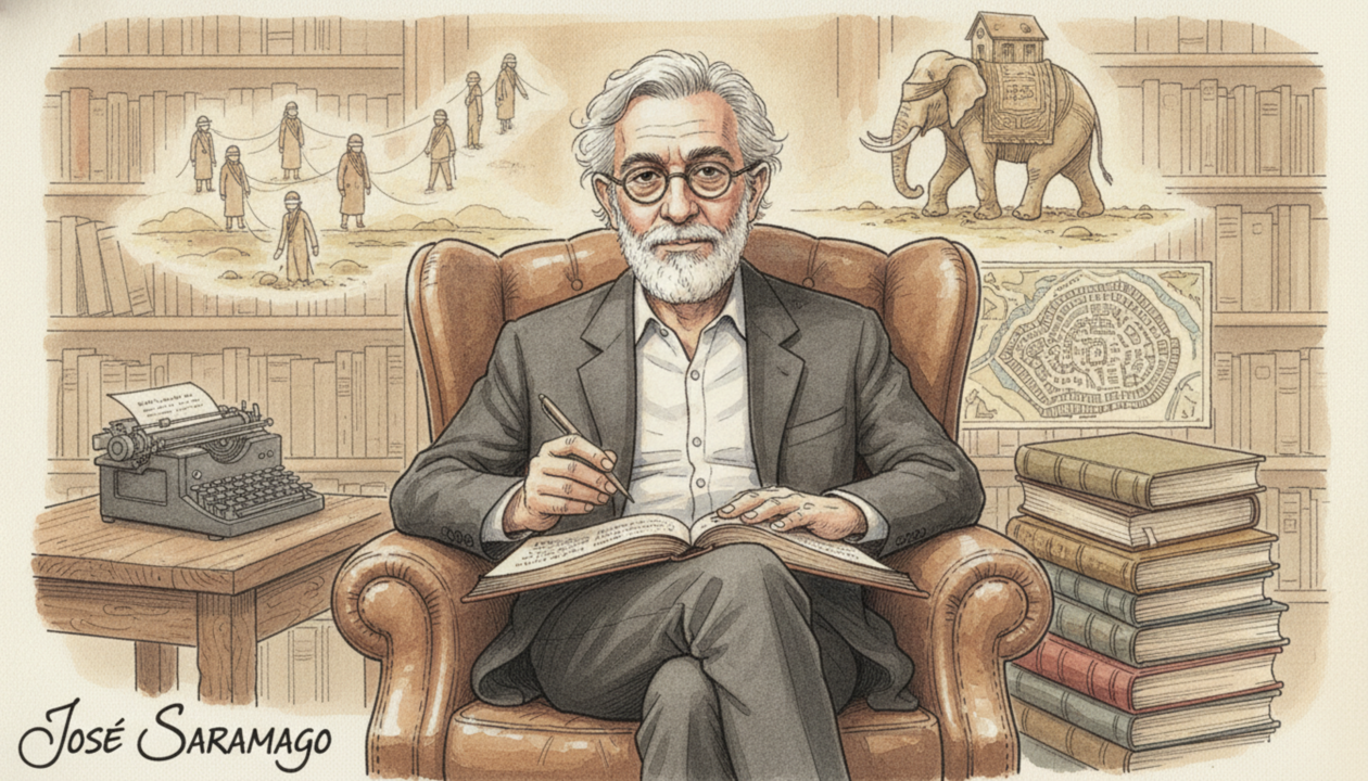 José Saramago: “Dentro de nós há uma coisa que não tem nome; essa coisa é o que somos”. O que sobra quando tudo o resto é tirado