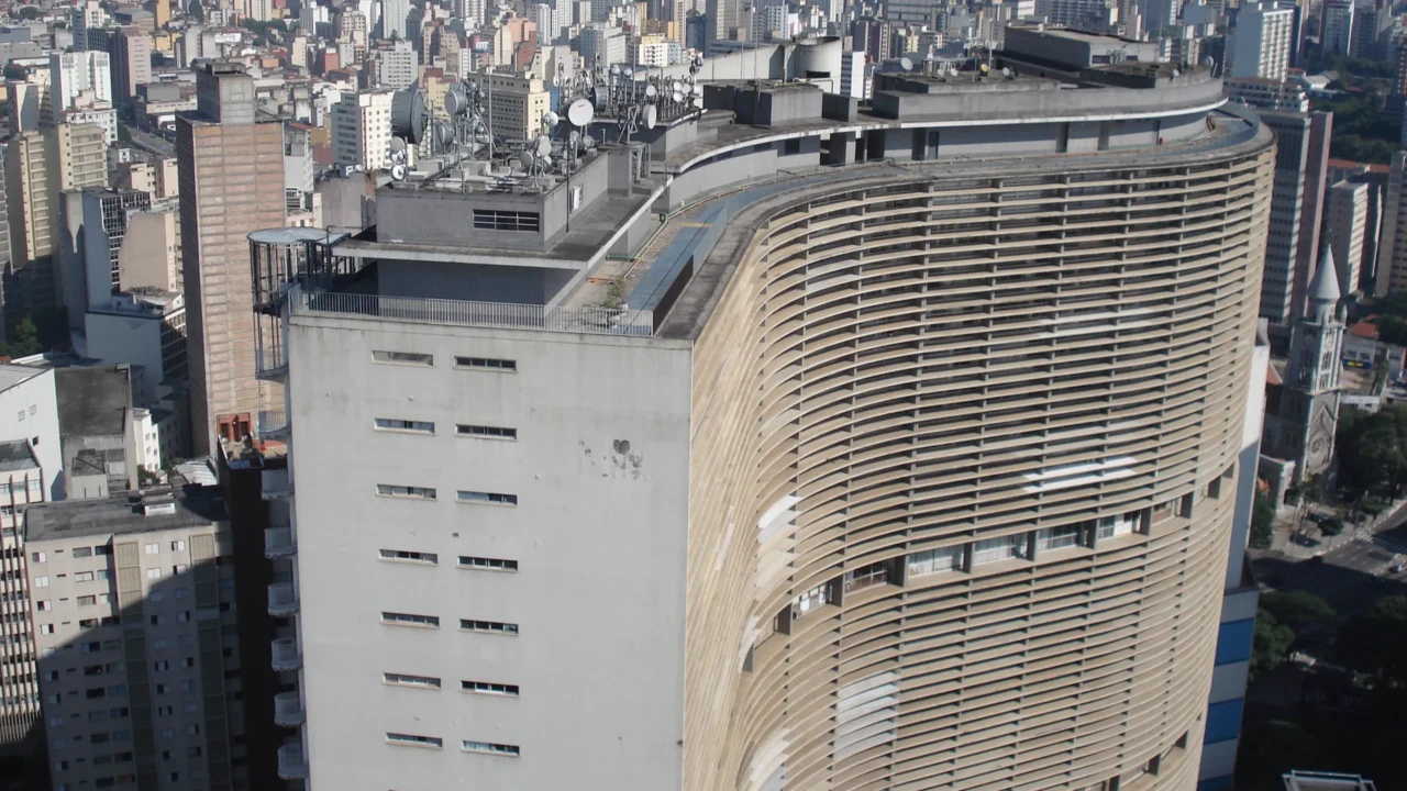 Edifício Copan em São Paulo // Créditos: Wikipedia / Wikimedia Commons