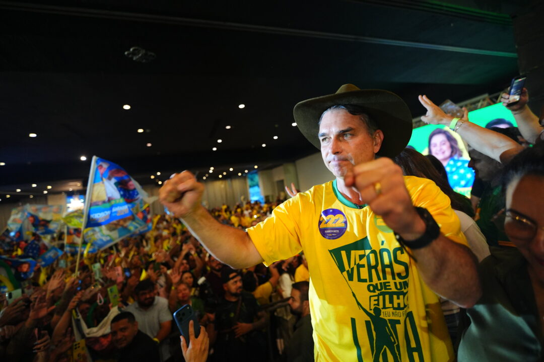 Crusoé: Flávio já começou a campanha pelo voto útil