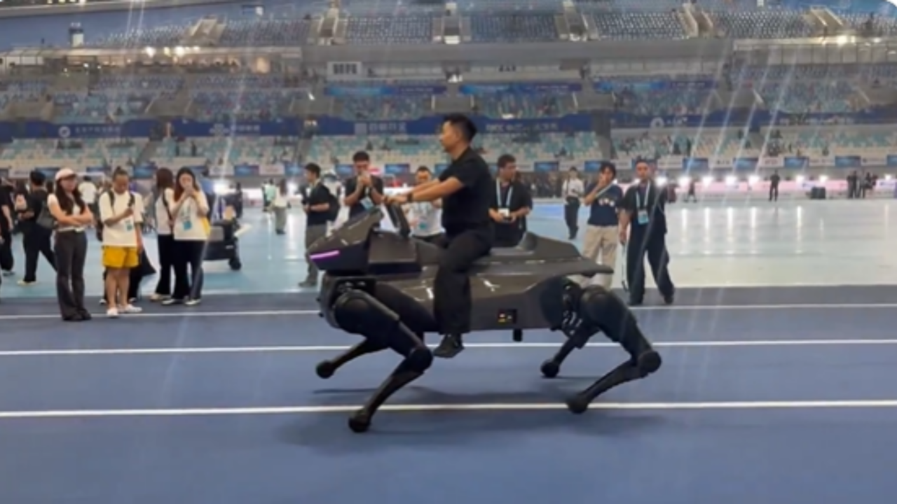 A China arrasa o Japão: o Qiji de quatro pernas é mais rápido que o Kawasaki Corleo