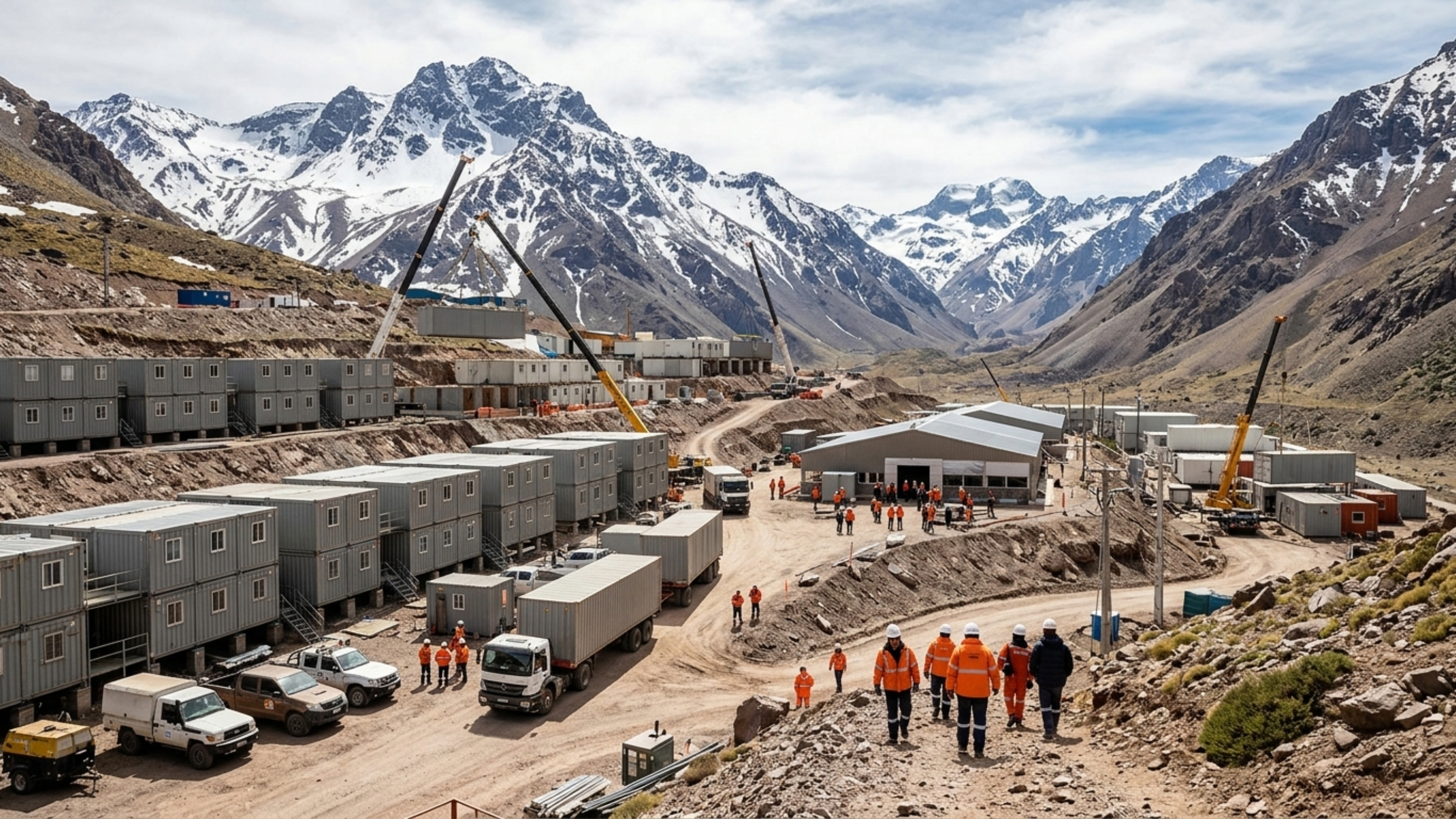 A China está construindo uma cidade inteira na América do Sul: com mais de 4.000 metros de altura, abrigará 5.000 pessoas