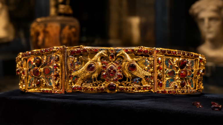 A Coroa de Kerch A Diadema de Ouro e Granada de 1.600 anos que reescreveu um segmento do poder