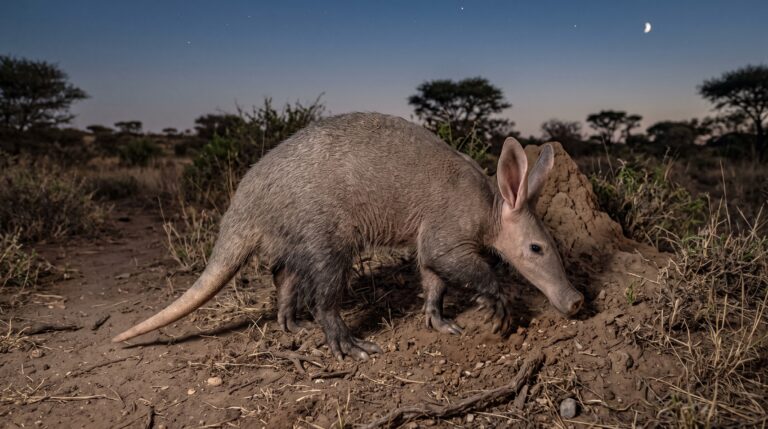As características fascinantes e os hábitos de defesa do porco-da-terra