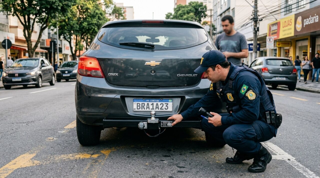 Motorista instala engate no carro para proteger o para-choque e descobre que a peça precisa seguir requisitos específicos
