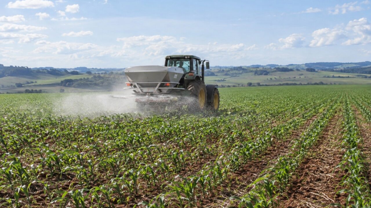 Agricultor compra fertilizante para 25 hectares e percebe depois da aplicação que produto entregue tinha composição diferente da especificada na nota