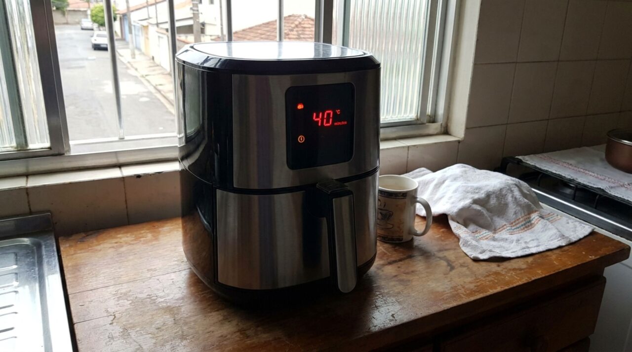 Quanto custa deixar uma air fryer de 1.500 watts ligada por 40 minutos e por que diminuir o tempo de preparo pode fazer diferença no fim do mês