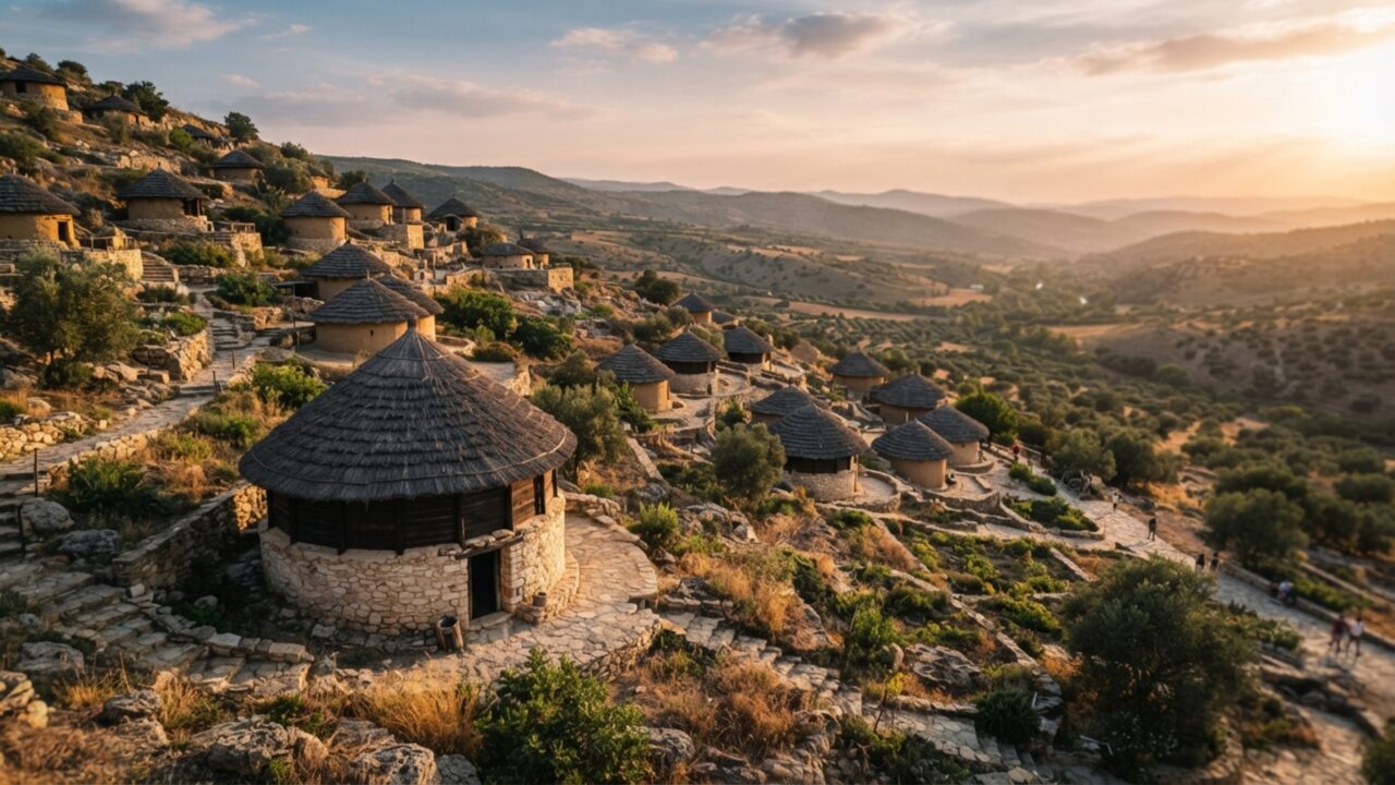 Casas circulares de 9 mil anos ainda desenham o chão: aldeia de Choirokoitia guarda pistas sobre os primeiros agricultores do Mediterrâneo