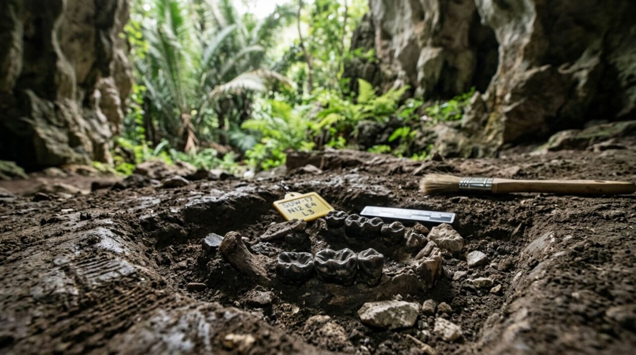 Marcas de uma noz sugada há 25 mil anos empurraram para a Era do Gelo um dos hábitos humanos mais antigos