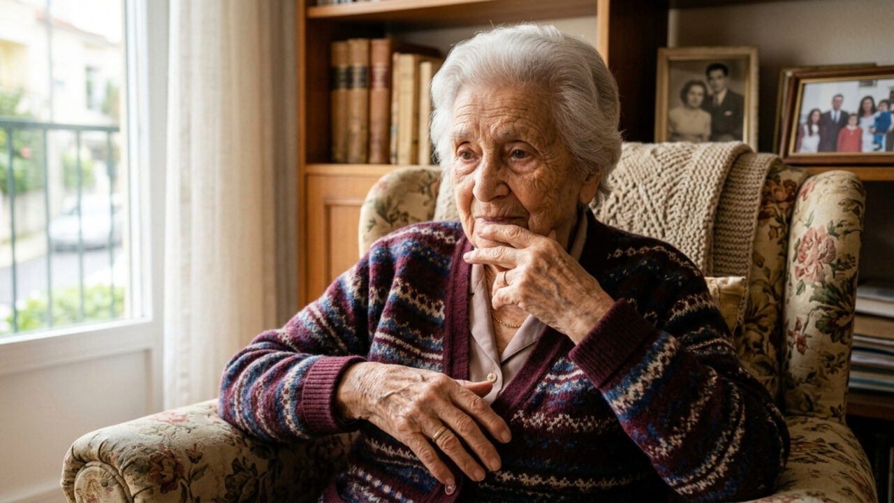 Aos 101 anos, Maria Antonieta faz uma peculiar reflexão sobre a insaciabilidade humana Se temos um dedo, queremos quatro