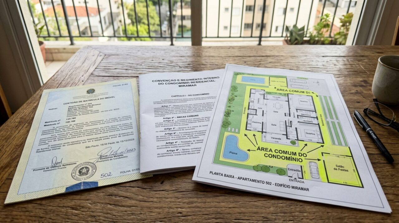 Casal compra apartamento térreo com quintal anunciado como privativo e, durante a reforma, descobre que a área consta como parte comum do condomínio