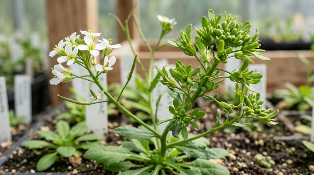Uma flor começou a virar folha diante dos cientistas e proteína de bactéria desmonta o programa reprodutivo da planta