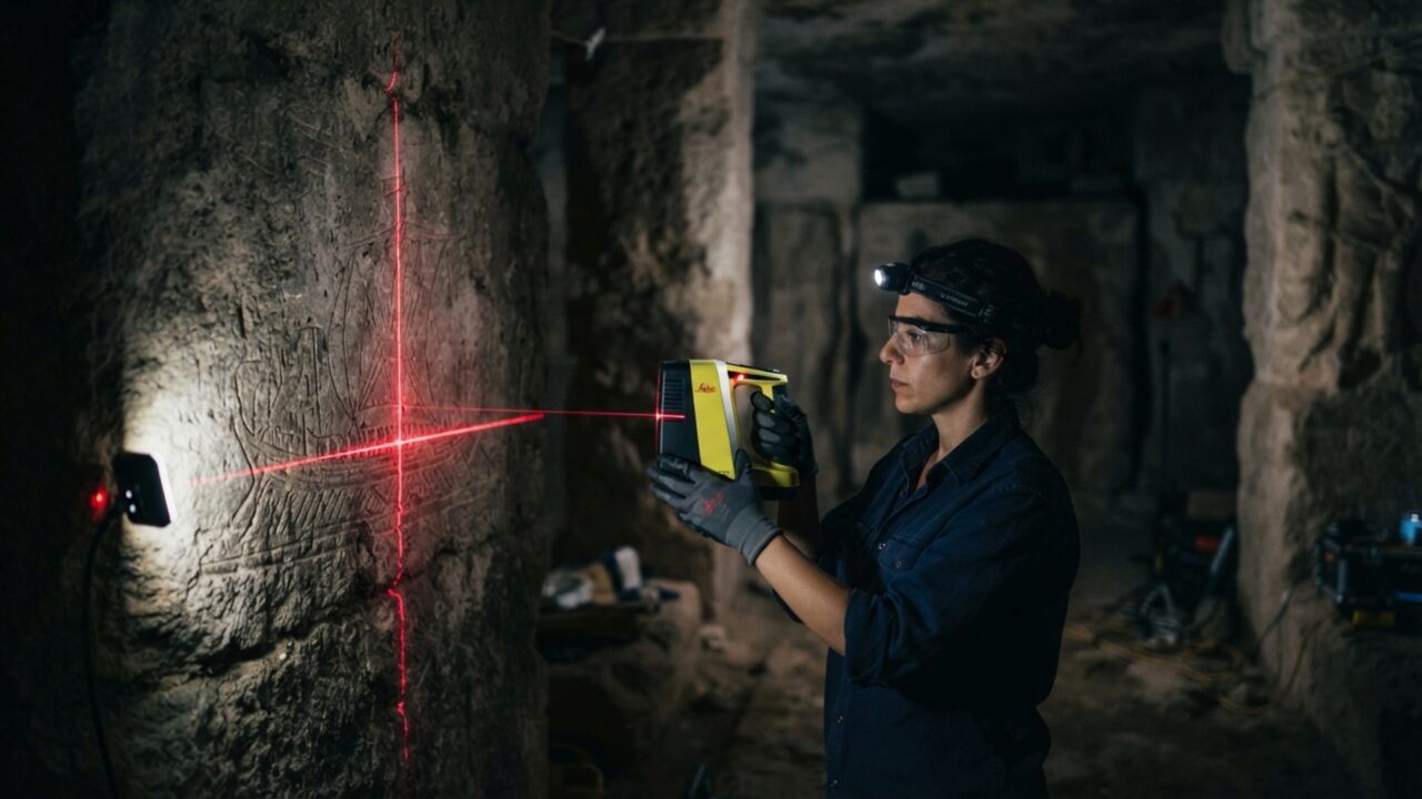 Um laser passou pela parede de um templo e encontrou uma frota: 23 barcos quase invisíveis estavam gravados em pedras de Chipre