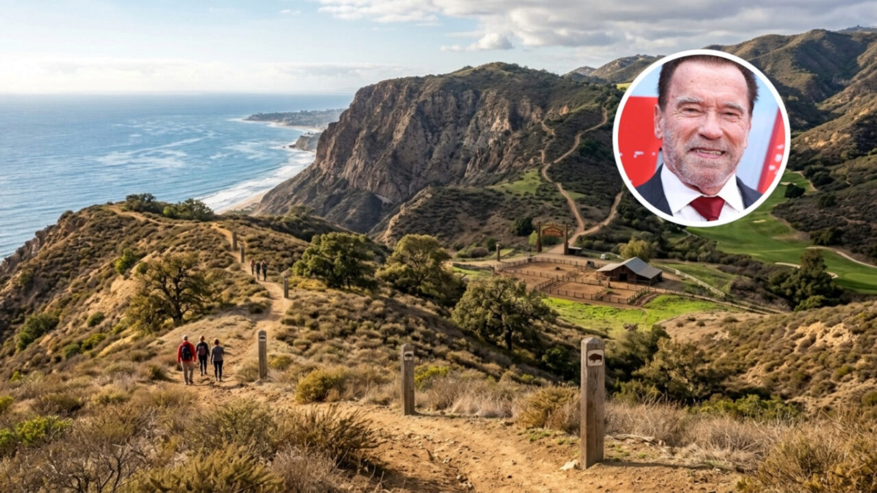 Arnold Schwarzenegger abriu mão 16 hectares de seu privilegiado campo na Califórnia por motivo surpreende