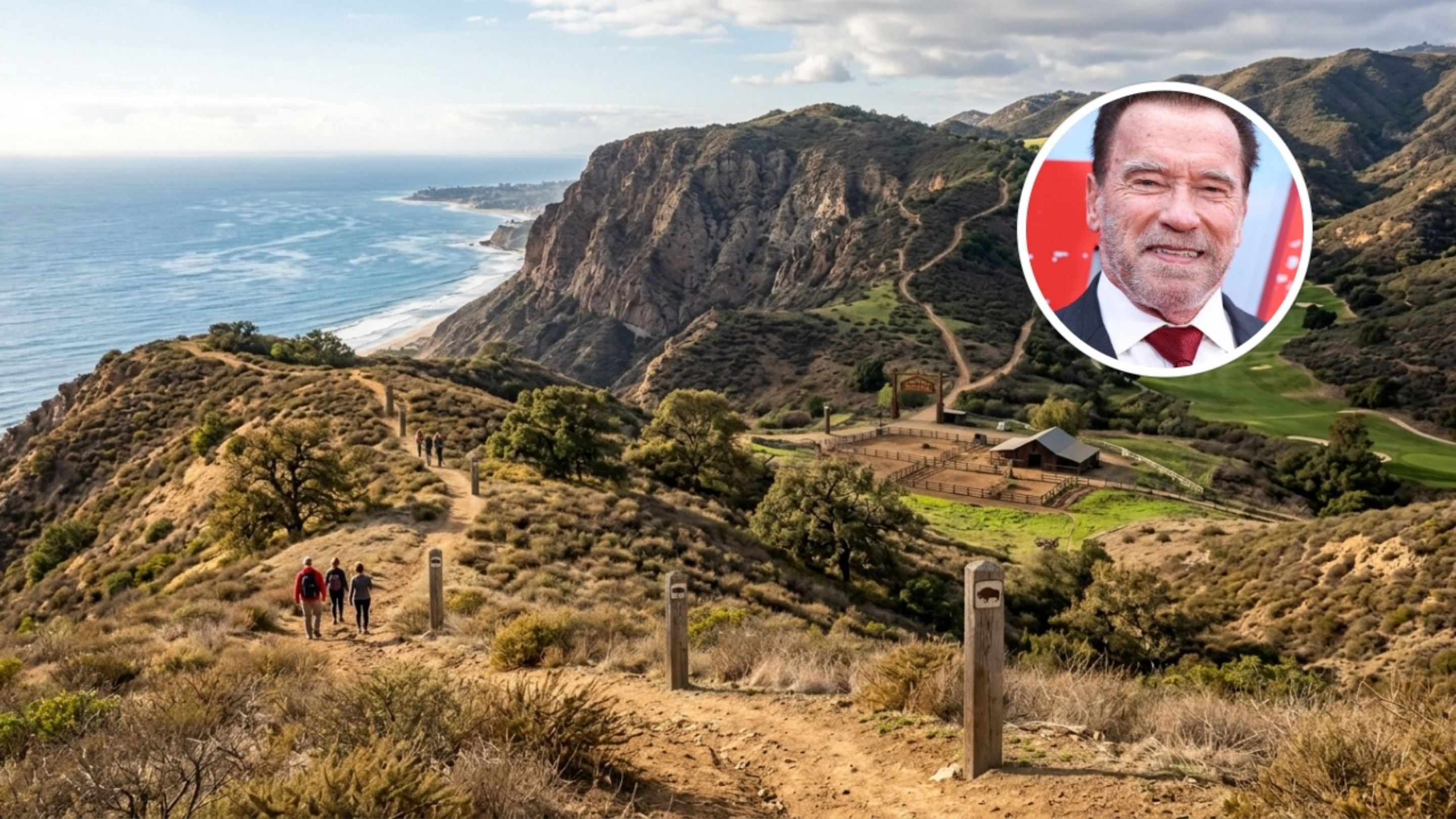 Arnold Schwarzenegger abriu mão 16 hectares de seu privilegiado campo na Califórnia por motivo surpreende