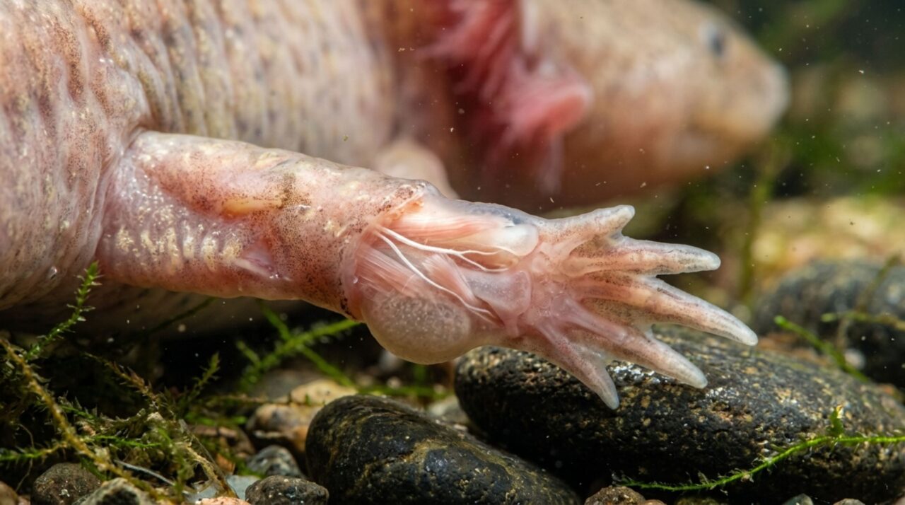 O blastema reúne células que participam da reconstrução coordenada dos diferentes tecidos do membro do axolote