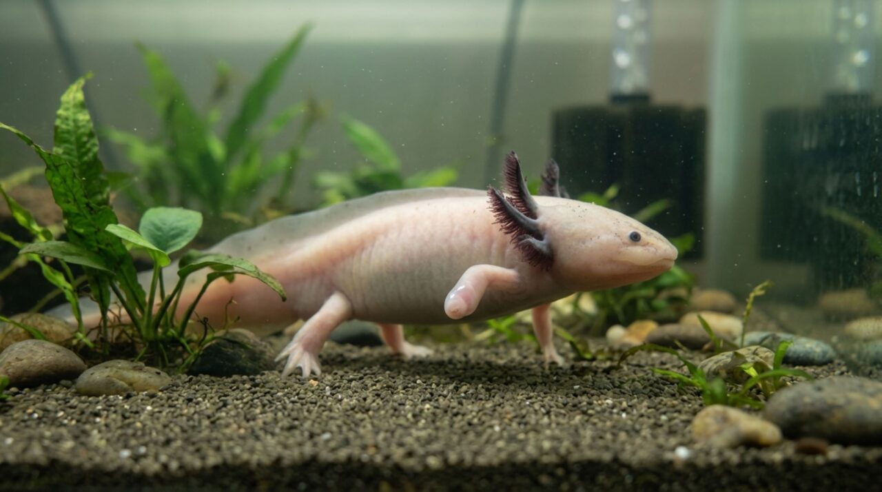 O axolote pode reconstruir membros inteiros com músculos, ossos e nervos e o processo ajuda cientistas a investigar como tecidos recuperam sua forma