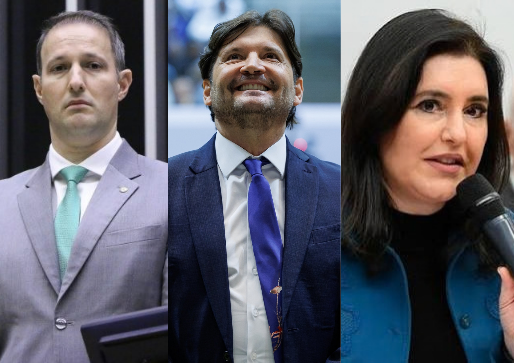 Derrite, André do Prado e Tebet empatam na liderança pelo Senado em SP