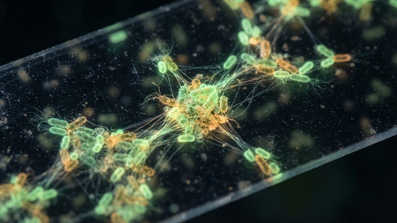 Uma colônia de bactérias pode virar circuito elétrico vivo e pesquisadores já conseguiram ligar células como transistores para processar sinais e comandar respostas químicas