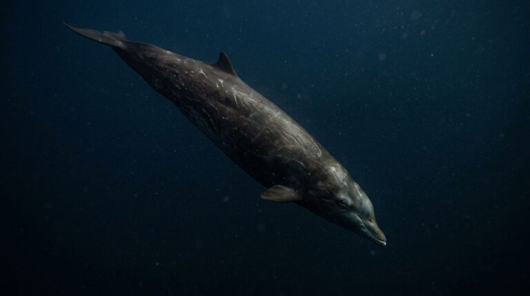 A baleia-bicuda-de-Cuvier é especializada em mergulhos profundos no oceano aberto