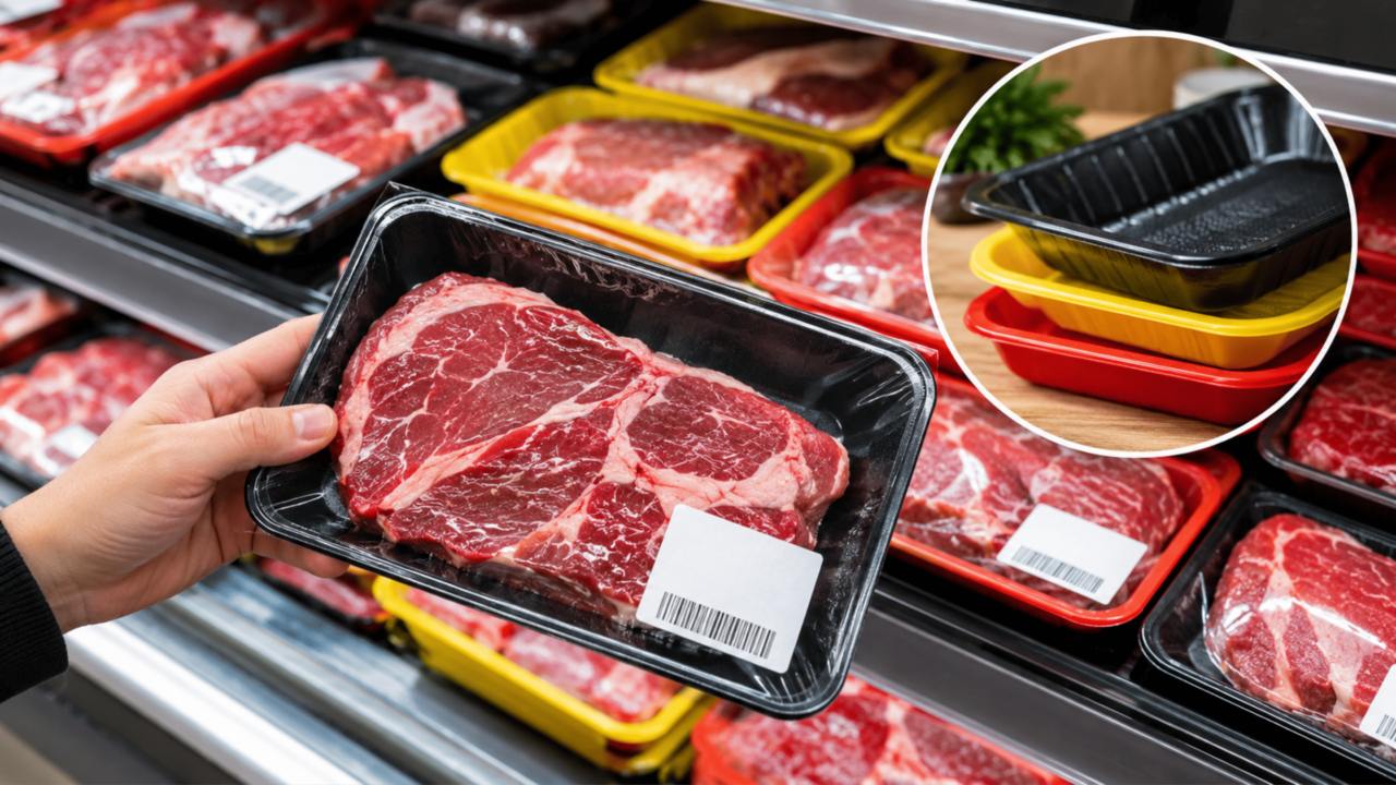 Bandejas de carne no supermercado: qual o significado das cores vermelho, amarelo e preto