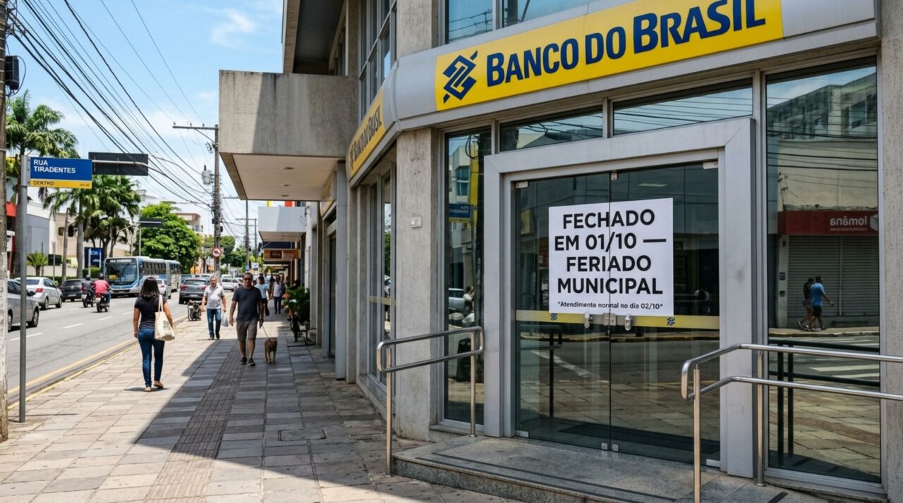 Mudança no funcionamento dos bancos ocorre nesta quinta-feira, dia 01
