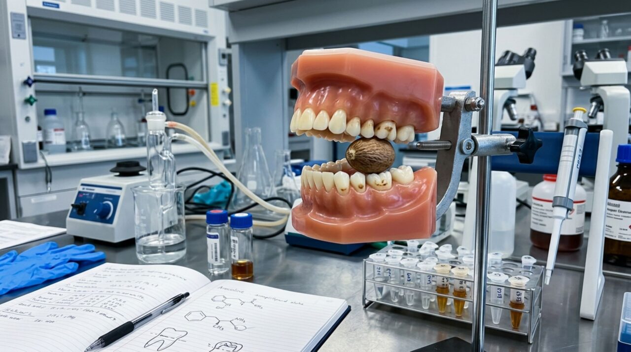 Experimentos e análises químicas reforçaram a ligação entre o desgaste e a areca