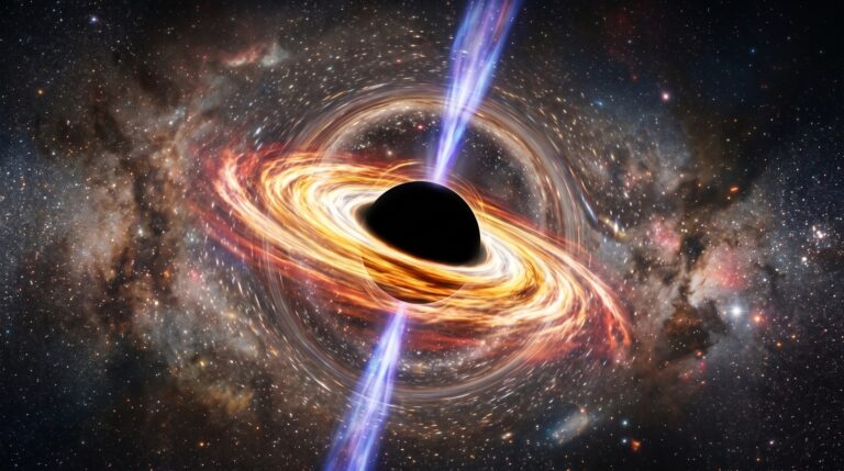 Um ponto vermelho no Universo jovem emite energia demais para ser uma estrela comum e pode esconder um buraco negro de 100 mil massas solares dentro de um casulo gigante