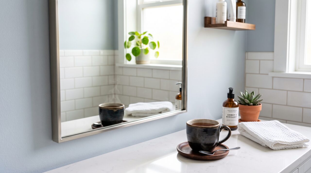 O poder do chá preto frio na limpeza de espelhos da casa: por que essa solução caseira não deixa manchas, não atrai poeira e substitui produtos caros