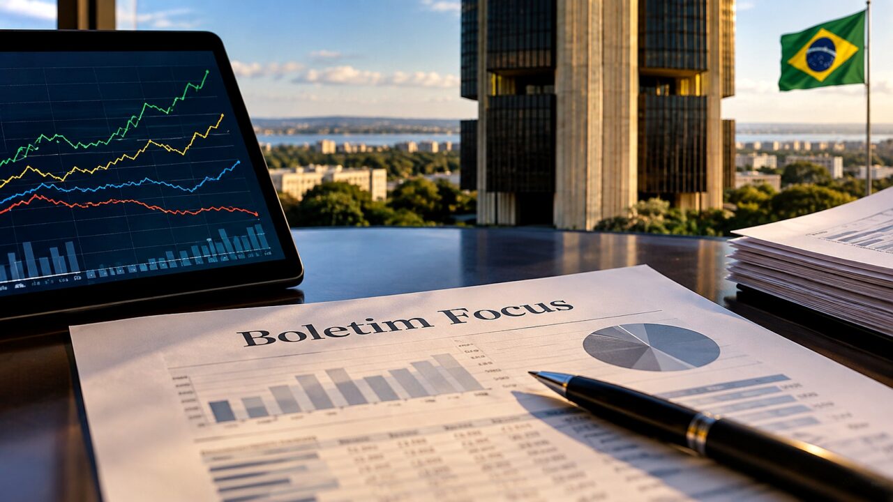 Focus reduz projeção de inflação e eleva PIB de 2026