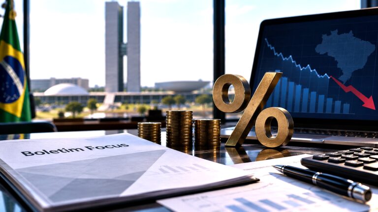 Boletim Focus, inflação, economia, PIB