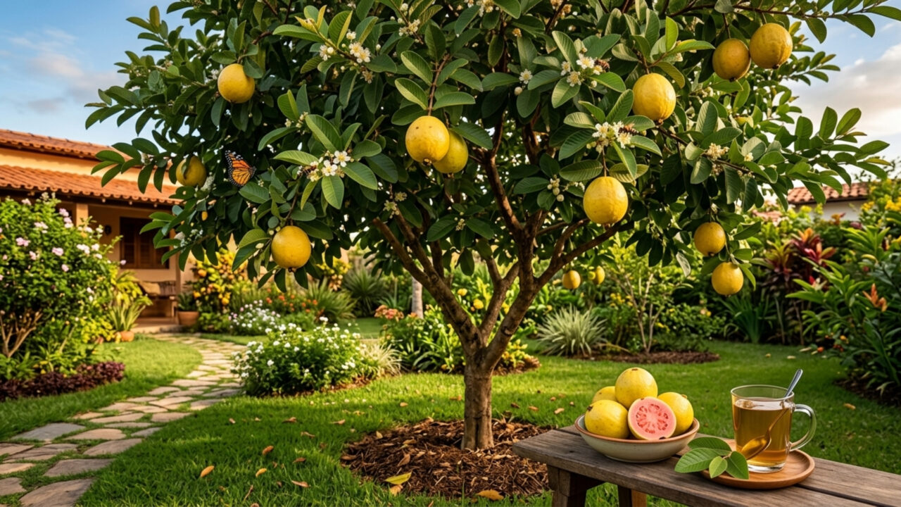 Botânico revela a árvore ideal para sua casa: ela mantém suas folhas o ano todo, dá flores comestíveis e produz frutos aromáticos