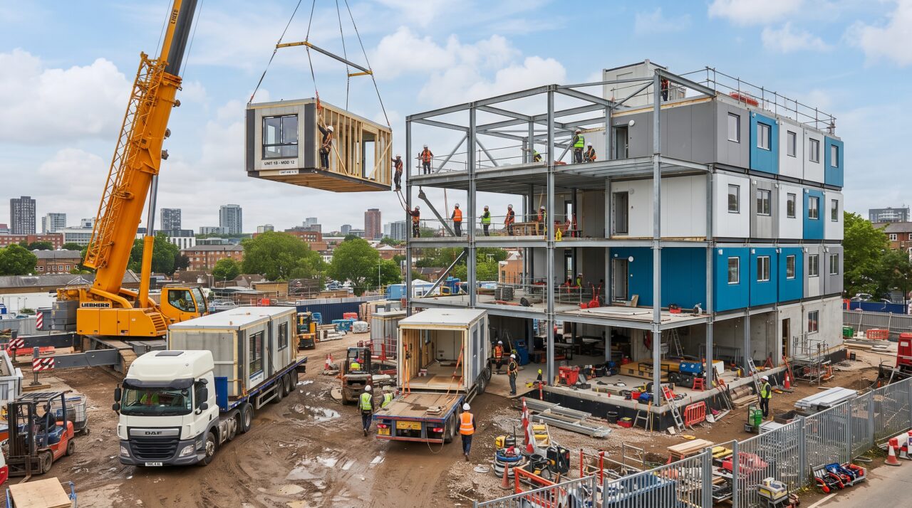 O funcionamento e o impacto da construção modular volumétrica na engenharia